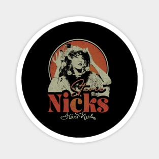 Stevie Nicks Vintage Rock Music Magnet